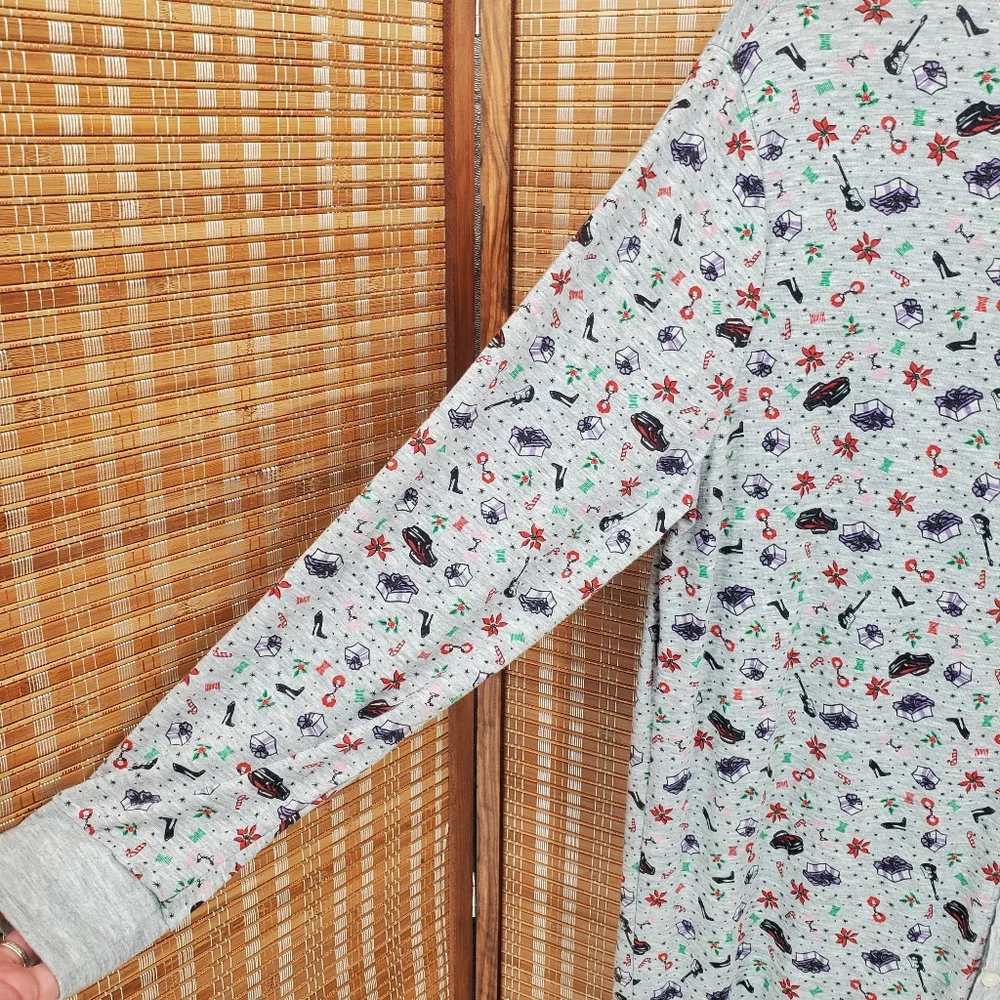 ♧ Savage X Fenty Tis The Season Button Up Open Back Onesie Size 2X